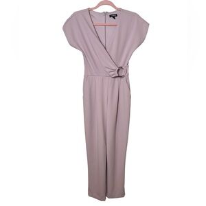* Express Lavender Wrap Jumpsuit